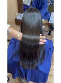 【長尾】髪質改善ストレート