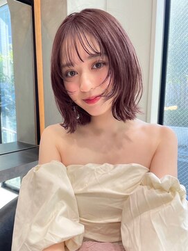 ロンドフルール 大宮東口(Lond fleur) ミニウルフレイヤーカット顔周りカット前髪カット韓国ボブ/大宮