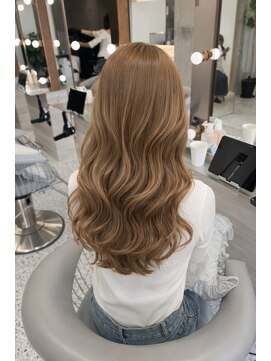 ロール 博多(Role) 顔周り/ブリーチなし/グレージュ/透明感カラー