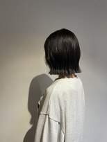 アンサン(unsung) ぷつっと外はねボブスタイル