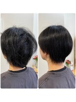 ノムラ理美容室&nbsp;落ち着くショート