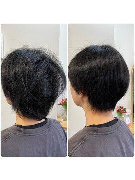 ノムラ理美容室 落ち着くショート