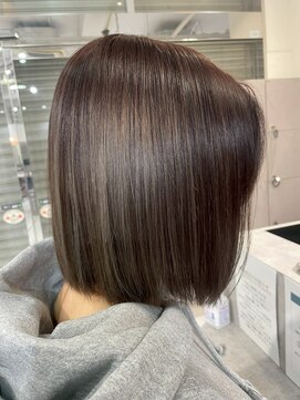 インパークス 西新井店(INPARKS) ナチュラルボブ×インナーカラー[西新井店]