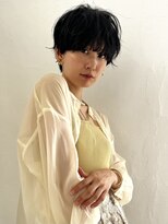 メルト 吉祥寺(melt)&nbsp;ニュアンスパーマハンサムショートこなれ吉祥寺20代人気レイヤー