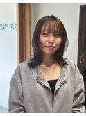 ハイライト バレイヤージュ ショート レイヤー 髪質改善