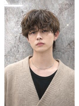 ロエメンズ(LOE men’s) リバースセンターパート/ニュアンスパーマ[大宮]