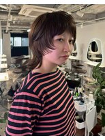 アフィナー 新宿(Afinar)&nbsp;ブリーチハイライト髪質改善ダブルカラーレイヤーカット/新宿駅
