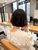 エル バイ ゼノン ビューティー(L by ZENON BEAUTY)&nbsp;ダークパープル/ナチュラルショート/ミルクブラウン/天王寺