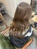 似合わせカット＋透明感カラー＋内部補修トリートメント