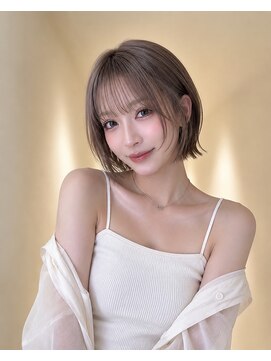 アイトーキョーエス 渋谷(AI TOKYO S) ダークパープル/ナチュラルショート/夏のヘアアレンジ/渋谷