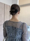 カチモリ／リボンヘアアレンジ