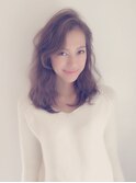 ローグヘアー 金町【TAKA】 大人かわいいウェーブ巻き
