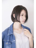 チルアウト 南塚口本店(chill out)&nbsp;シンプルが引き込まれるΩ小顔ボブ【大人可愛い30代40代50代】