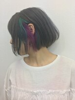 トロニー(TLONY)&nbsp;スタイリング簡単ボブ プラスインナーカラー TLONY渋谷hori