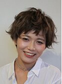 大人女子ショート　hair trees 武蔵小杉店