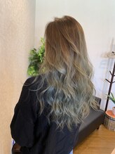 アチェロ 栗橋(acero) バレイヤージュグラデーションカラー♪