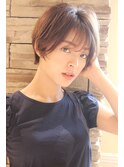 30代・40代に人気シルエットが綺麗なハンサムショート