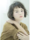 【神田安優奈】ショートバングのお洒落ボブ