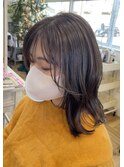 ハイライト×顔まわりレイヤー