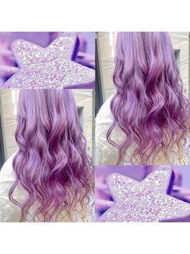 シェリエ(Cherie) ピンクパープル/パープルカラー/ラベンダーカラー/ブリーチ