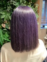 ネウィサリュー 立川(newi saLyu)&nbsp;大人かわいいくびれミディラベンダーインナーカラー