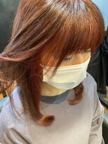 ナンバー 秋田店(N°)&nbsp;ミニウルフ/くすみカラー/テラコッタ/韓国マッシュ/くびれミディ