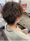 ハンサムショートパーマ
