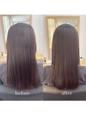 『髪質改善』ストレートエステ（縮毛矯正）（リタッチ可）