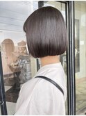 切りっぱなしボブ