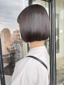 シャンプー ボーイ 宮崎柳丸店(SHAMPOO BOY) 切りっぱなしボブ