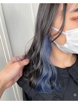 アクト 原宿(ACT) インナーブルー/ブルーインナーカラー/グレージュ