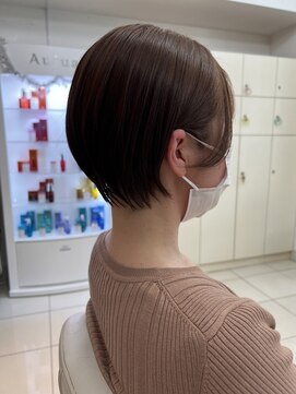 ヘアアンドデイスパ アグー(hair&dayspa AGU) 襟足すっきりショートボブ
