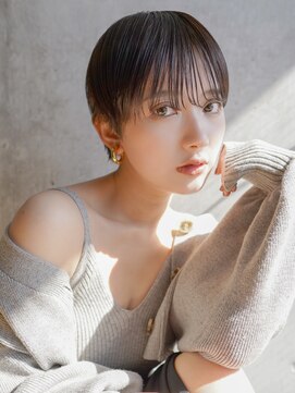ラフィス ヘアー エイル 京橋店(La fith hair ail) 【La fith】大人ショート×アッシュブラック