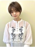 【濱田カンタ】ショート/ショートボブ/韓国風/ハイライト