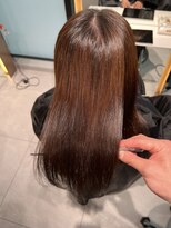 ロンドメリア 天神大名店(Lond Melia)&nbsp;★大人ガーリー艶髪チョコレート髪質改善★ #髪質改善#縮毛矯正