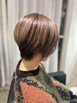 ツムグ 代官山店(TUMUGU) 30代40代50代ヘルシースタイルチョコレートショートヘア代官山