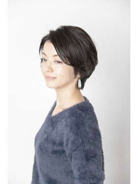 ルルディ バイ アフロディーテ銀座(luludi by APHRODITE) くびれヘア/アプリコットオレンジ/ハイライト/縮毛矯正/銀座