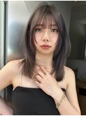 ミルクティーベージュダブルカラーインナーカラーケアブリーチ
