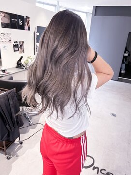 キング 梅田(K!ng) 【梅田】グレージュ髪質改善カラー髪質改善トリートメント