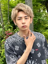 アーリー(Ali'i)&nbsp;ハーフアップバングツーブロックスキンフェード刈り上げマッシュ