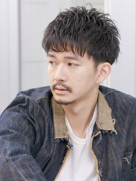 アンフィニー 銀座(ANFINI) 【銀座】小顔カット　骨格カバー　前髪ありメンズショート