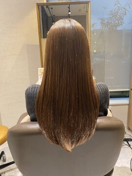 テラスヘア 新潟駅南(TERRACE hair) ナチュラルストレートヘア