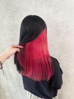 ミューバイケンジ(miu by KENJE)&nbsp;miu&橋本愛海　マニキュアでしっかりレッドカラー