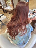 ヘアーアンドメイク アズール 浦和店(Hair&Make Azur) レッドブラウンカラー