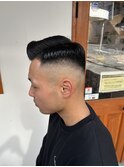 フェードカット サイドパート
