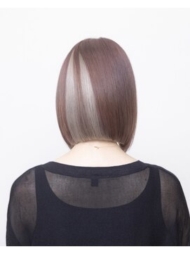 ルプラ ガーデン(le-pla garden) インナーカラー#ミディアムレイヤー#ケアブリーチ#ダブルカラー