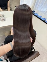 コア 梅田(Core)&nbsp;オリーブベージュ/髪質改善/レイヤーカット/グレージュ