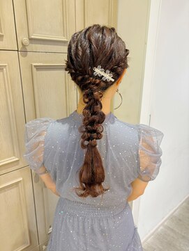 コル(CoL) 編みおろしアレンジ♪