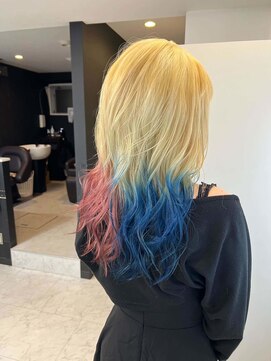 アルーシェウィズスカイ 原宿(Alushe with Sky) デザインカラー/グラデーションカラー/ダブルカラー/ブリーチ