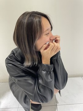 マーシュ 梅田(marshu) コントラストハイライト/silver